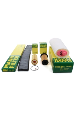 Bmw E46 Kasa 320d M47 Motor Periyodik Bakım Filtre Seti Mann Marka