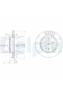 DELPHI BG3527C | Disk On 3S-E46 Z3-Z4 | 1 Adet