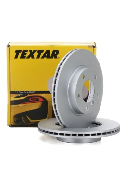 TEXTAR 92055605 | Bmw E46 Kasa 316i Ön Fren Disk Takımı Hava Kanallı