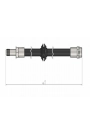 CAVO C900.319.A | Fren Hortumu On 98-05 3-Seri (E46) | 2 Adet