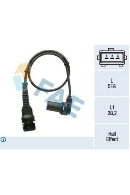 FAE 79454 | Sensör Eksantirik M-52 / 54 E-38 / 39 / 46 / 60 / 65 / 70 / 83