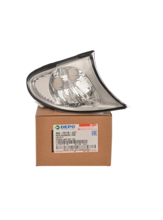 İTHAL 444-1511R-UE7 | Bmw E46 Kasa 2002-2005 Sağ Titan Gri Sinyal Lambası Depo Marka