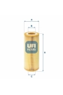 UFI 25.021.00 | Yağ Filtresi 04-13 1-Seri (E87) 3-Seri (E46)