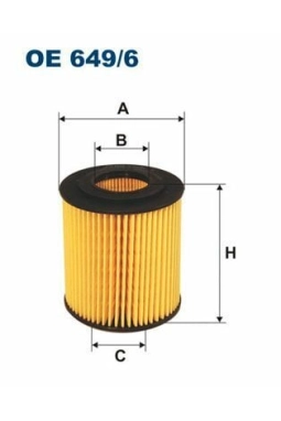 FILTRON OE649-6 | Yağ Filtresi 05-1-Seri-3-Seri (E46-E90) 1.8-2.0