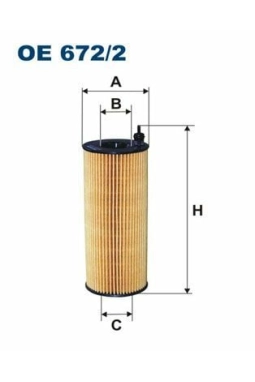 FILTRON OE672-2 | BMW E81-E88-E90-E60-E84 Yağ Filtresi M47n-M57n 11427805707