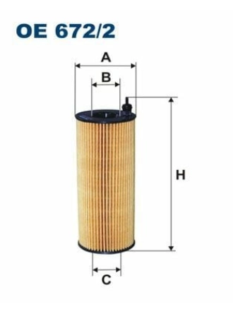 FILTRON OE672-2 | BMW E81-E88-E90-E60-E84 Yağ Filtresi M47n-M57n 11427805707