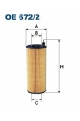 FILTRON OE672-2 | BMW E81-E88-E90-E60-E84 Yağ Filtresi M47n-M57n 11427805707