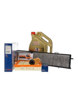 Bmw E90 320d N47 Motor 184 HP Periyodik Bakım Filtre Seti Bosch Marka Castrol 5w30 Yağ Mazotsuz