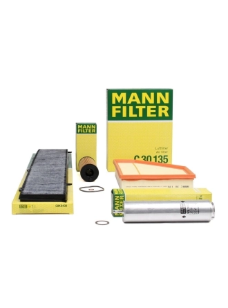 Bmw E90 320d 2010 Sonrası 177 HP Periyodik Bakım Filtre Set Mann Marka