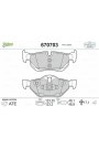 VALEO 670703 | Fren Balata Arka 05-1S-E81-82-87-88-3S-E90-E91-E92-E93