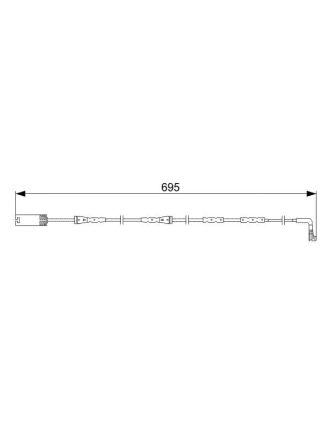 BOSCH 1987473050 | Fren Balata Kablosu On 05-1.S-E81-E87-F20-3S-E90-E91-E92-E93