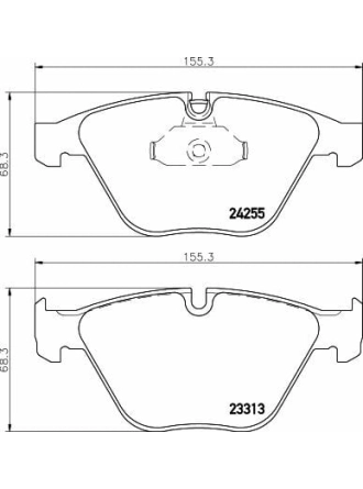 HELLA PAGİD 8DB355013-931 | Fren Balatası (BMW E90-E91-E92-E93 On)