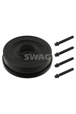SWAG 20937420 | Krank Kasnağı + Civata 10-3-Seri (E90-E91-F30-F80) 320D-318D