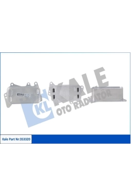 KALE 353320 | Yağ Soğutucu 12-3-Seri (F30-F31-F80) 5-Seri (F07-F10-F11) 7-Seri (F01-F02-F03-F04) X3-X4-X5-X6 + Os