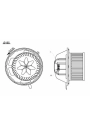 MAHLE AB194000S | Kalorifer Motoru 07-1-Seri (E81-E87) 3-Seri (E90-E91) X1 (E84) X3 (F25) X4 (F26)