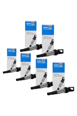 DELPHI GN10572-12B1 | Bmw E90 Kasa 325i-330i N52 Motor Ateşleme Bobini Takım (MADE IN PORTUGAL)