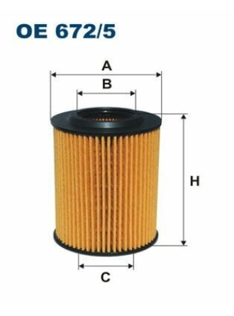 FILTRON OE672-5 | Yağ Filtresi 12-1-Seri (F20-F21) 3-Seri (F30-F31-F35-F80)