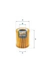 UFI 25.164.00 | Yağ Filtresi 12-1-Seri (F20-F21) 3-Seri (F30-F31-F35-F80)