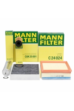 Bmw F30 LCI Kasa 320d B47 Motor Periyodik Bakım Filtre Seti Mann Marka