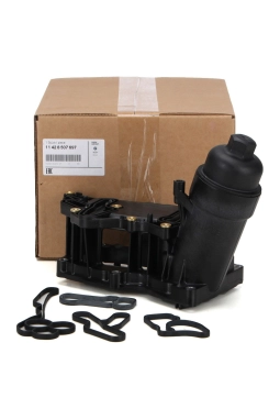 BMW 11428507697 | F30 320d N47 Motor Yağ Filtre Kütüğü (Gövde Plastik) Orijinal