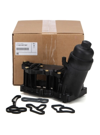 BMW 11428507697 | F30 320d N47 Motor Yağ Filtre Kütüğü (Gövde Plastik) Orijinal