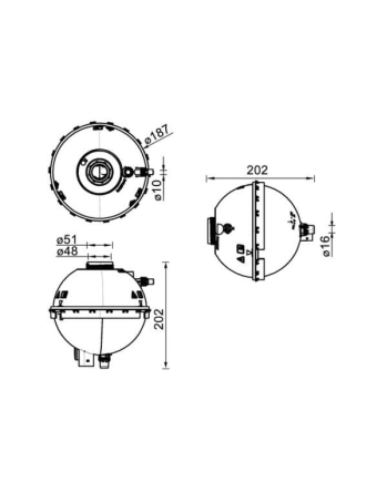 MAHLE CRT211000S | Genleşme Kavanozu 12-1-Seri (F20-F21) 3-Seri (F30-F31) 4-Seri (F32-F36)