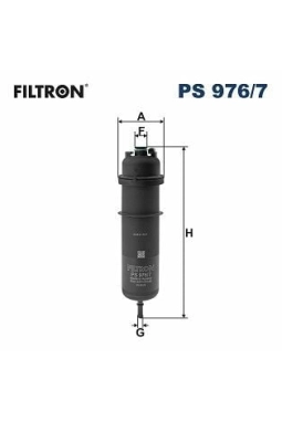 FILTRON PS976-7 | Yakıt Filtresi BMW G30 G11 G01 G02