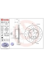 BREMBO 09.C114.1X | Fren Diski Ön Hava Kanallı Delikli (BMW F20-F30-F32) | 2 Adet