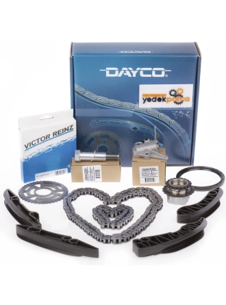 DAYCO KTC1100 | Bmw 4 Serisi F32 Kasa 420d N47 Motor Eksantrik Ve Yağ Pompa Zincir Seti Komple Dişlili Kit