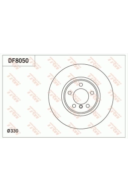 TRW DF8050 | Disk On 11-3-Seri (F30-F31-F80) Kaplamalı | 1 Adet