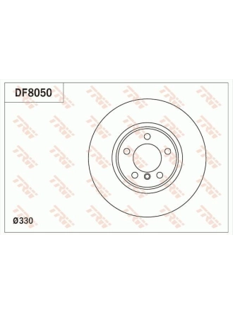 TRW DF8050 | Disk On 11-3-Seri (F30-F31-F80) Kaplamalı | 1 Adet
