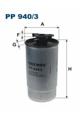 FILTRON PP940-3 | Mazot Filtresi 02-04 Omega.B 2.5D *Y25dt*