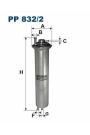 FILTRON PP832-2 | Benzin Filtresi 01-5-Seri (E39) 7-Seri (E38) X5 (E53)