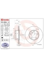 BREMBO 09.6924.14 | Fren Diski Ön Havalı 296 mm (BMW 5 Serıe E39 520-523-525-528-530-535) | 2 Adet