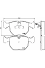 BREMBO P06021 | Fren Balatası E-38 Ön 7.40 / E-39 / 5.30 / E 53