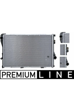 MAHLE CR281000P | Radyatör E-38 / 39 Gen.Tanksız Otom / Man. (Cr281000p)