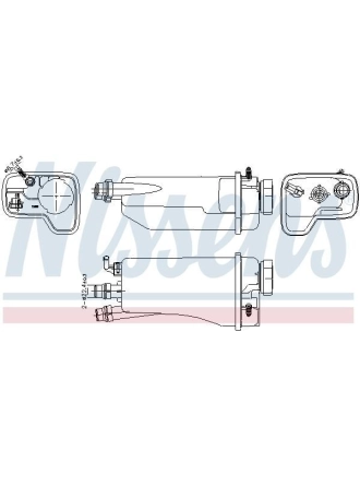 NISSENS 996361 | Rad. Su Deposu E 38 / 39 M-52 / 54