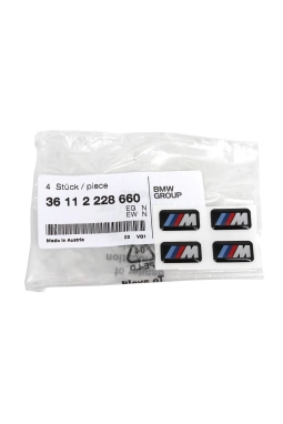 BMW 36112228660 | 5 Serisi E39 Kasa Jant M Amblemi Takım Orijinal