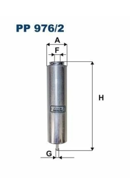 FILTRON PP976-2 | Mazot Filtresi 04-1-Seri-3-Seri (E81-E87-E46)