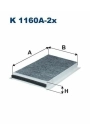 FILTRON K1160A-2X | Polen Filtresi 04-10 5-Seri (E60-E61)
