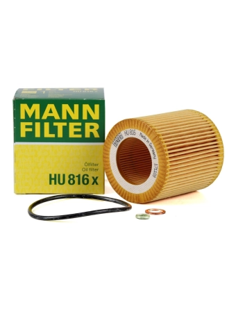 MANN HU816X | Bmw E60 Kasa 525i-530i Yağ Filtresi