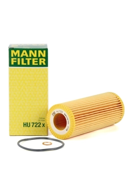 MANN HU722X | Bmw 5 Serisi E60 Kasa 520d M47N2 Yağ Filtresi