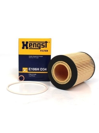 HENGST E106HD34 | Bmw E60 Kasa 520i-530i M54 Yağ Filtresi