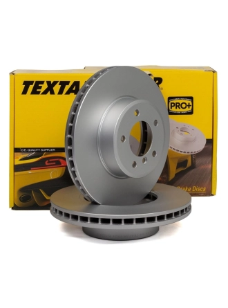 TEXTAR 92122605 | Bmw E60- E61 Kasa 520d Ön Fren Disk Takımı 324mm