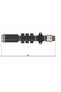 CAVO C900.332.A | Fren Hortumu On 04-10 5S-E60-E61 6S-E63-E64