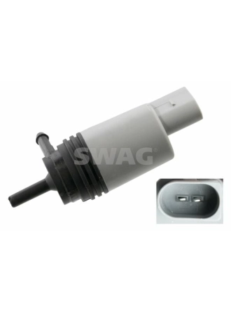 SWAG 20926495 | Su Fıskiye Motoru 07-1-Seri (E81-F20-F21) 3-Seri (E90-F30-F80) 5-Seri (E60-F10-F11) X1-X3 Tek Çıkış