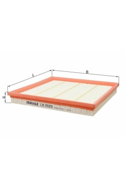 MAHLE LX2525 | Hava Filtresi 09-5-Seri (F07-F10-F11) 7-Seri (F01-F02-F03-F04) X3-X4-X5-X6
