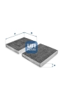 UFI 54.231.00 | Polen Filtresi 10-5-Seri (F07-F10-F11) 7-Seri (F01-F02-F03-F04) + Ca