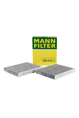 MANN CUK2533-2 | Bmw 5 Seri F10 Kasa Karbonlu Klima Polen Filtresi Çiftli