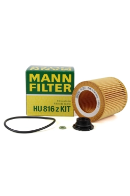 MANN HU816ZKIT | Bmw F10 Kasa 520i Yağ Filtresi